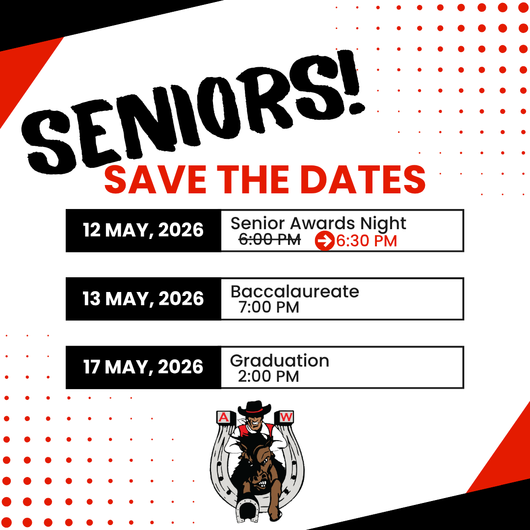 Seniors-Save the Dates